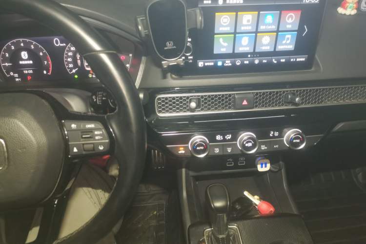 Used Honda Integra 2022 240TURBO CVT Phantom Night·Tech Edition Audio And AC Panel