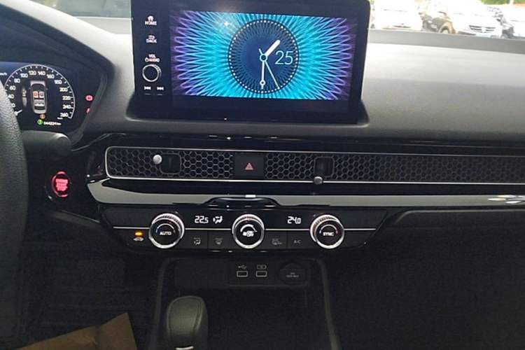 Used Honda Integra 2022 240TURBO CVT Phantom Night Luxury Edition Audio And AC Panel