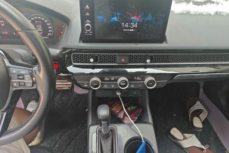 Used Honda Integra 2022 240TURBO CVT Phantom Night·Tech Edition Audio And AC Panel