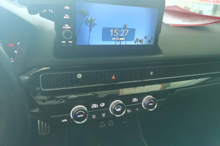 Used Honda Integra 2022 240TURBO CVT Phantom Night·Tech Edition Audio And AC Panel