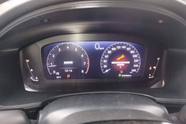 Used Honda Integra 2022 240TURBO CVT Technology Edition Instrument Cluster