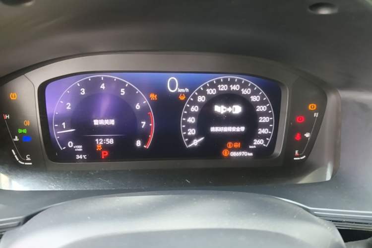 Used Honda Integra 2022 240TURBO CVT Phantom Night·Tech Edition Instrument Cluster