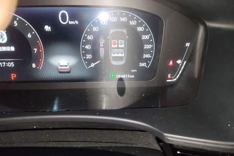 Used Honda Integra 2022 240TURBO CVT Technology Edition Odometer Close Up