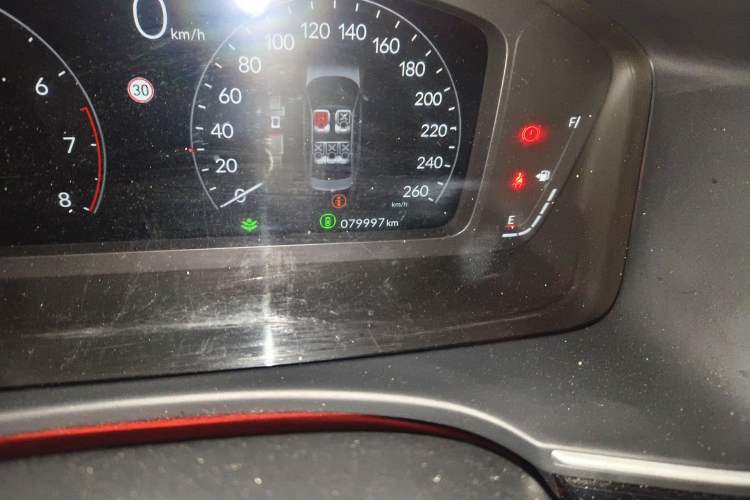 Used Honda Integra 2022 240TURBO CVT Phantom Night·Tech Edition Odometer Close Up