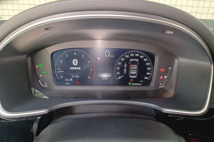 Used Honda Integra 2022 240TURBO CVT Luxury Edition Odometer Close Up