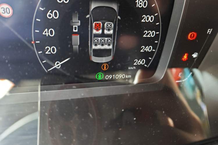Used Honda Integra 2022 240TURBO CVT Luxury Edition Odometer Close Up