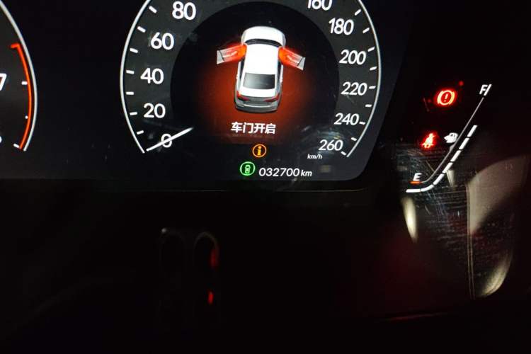Used Honda Integra 2022 240TURBO CVT Luxury Edition Odometer Close Up