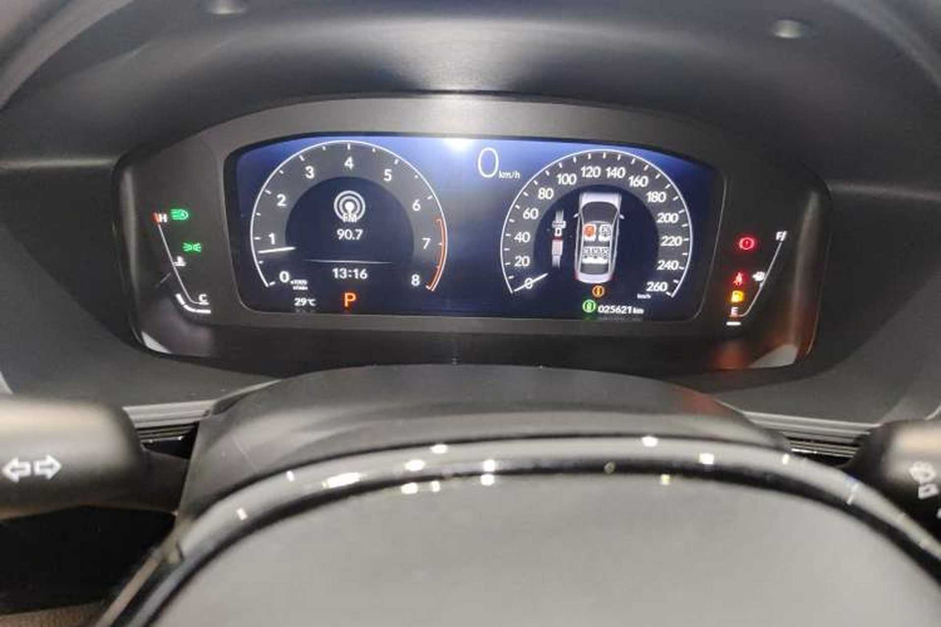 Used Honda Integra 2022 240TURBO CVT Technology Edition Odometer Close Up