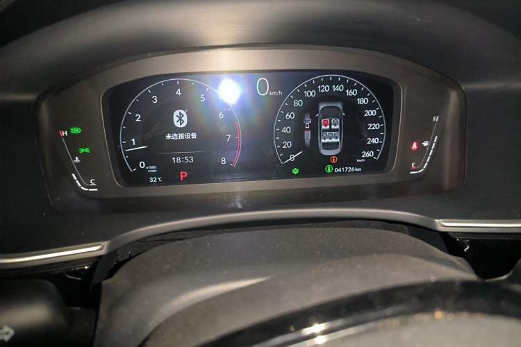 Used Honda Integra 2022 240TURBO CVT Luxury Edition Odometer Close Up
