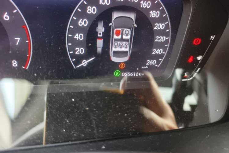 Used Honda Integra 2022 240TURBO CVT Technology Edition Odometer Close Up