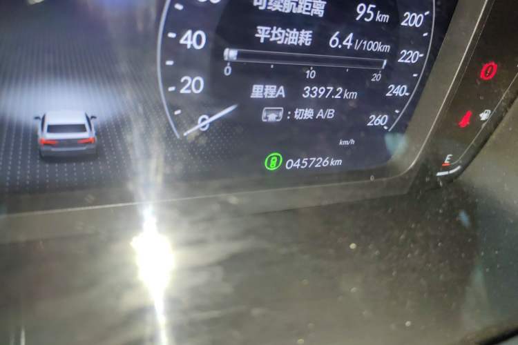 Used Honda Integra 2022 240TURBO CVT Phantom Night·Tech Edition Odometer Close Up