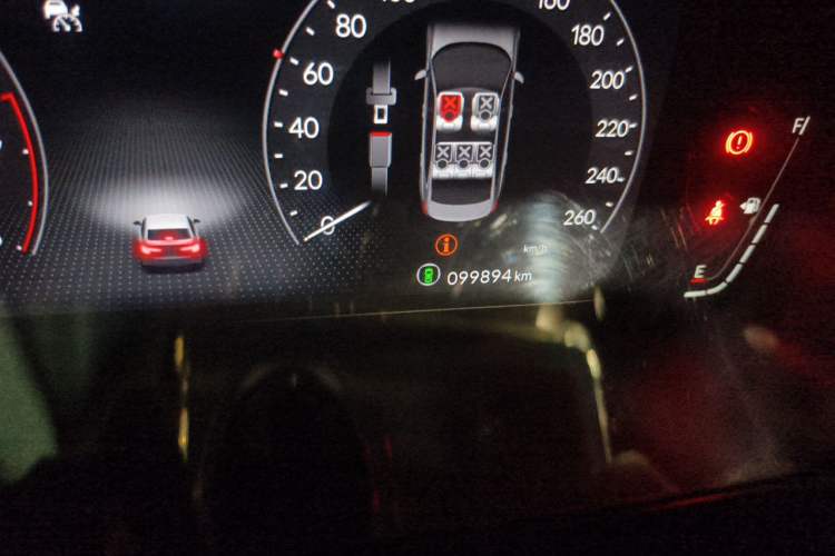 Used Honda Integra 2022 240TURBO CVT Luxury Edition Odometer Close Up