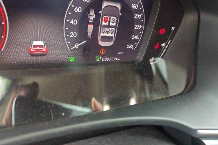 Used Honda Integra 2022 240TURBO CVT Luxury Edition Odometer Close Up
