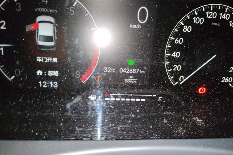 Used Honda Integra 2022 240TURBO Manual Exclusive Edition Odometer Close Up