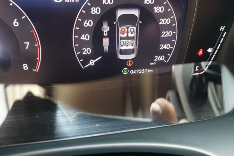 Used Honda Integra 2022 240TURBO CVT Luxury Edition Odometer Close Up