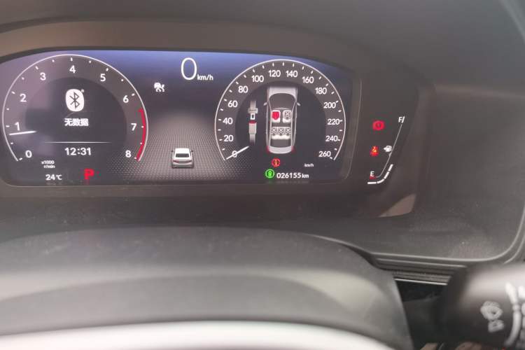Used Honda Integra 2022 240TURBO CVT Technology Edition Odometer Close Up