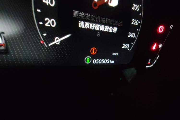 Used Honda Integra 2022 240TURBO CVT Luxury Edition Odometer Close Up