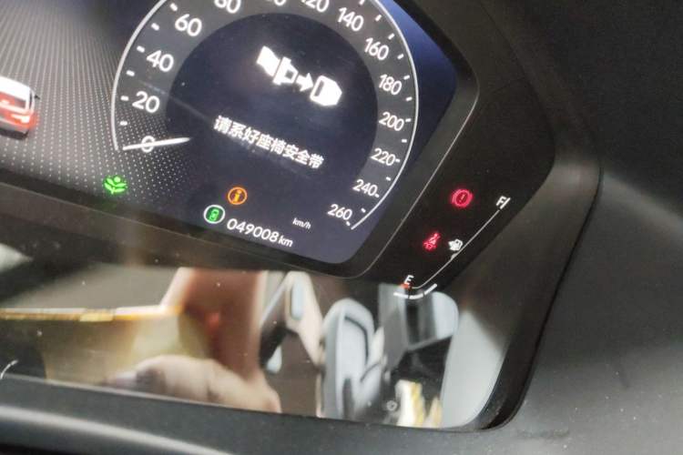 Used Honda Integra 2022 240TURBO CVT Technology Edition Odometer Close Up