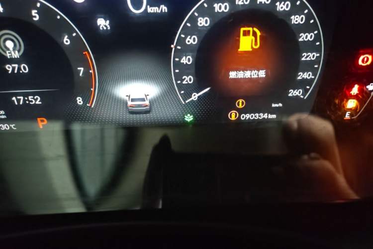 Used Honda Integra 2022 240TURBO CVT Technology Edition Odometer Close Up