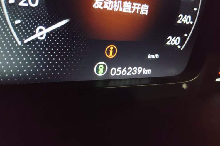 Used Honda Integra 2022 240TURBO CVT Technology Edition Odometer Close Up