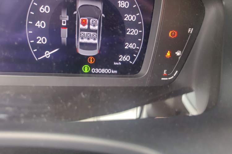 Used Honda Integra 2022 240TURBO CVT Technology Edition Odometer Close Up