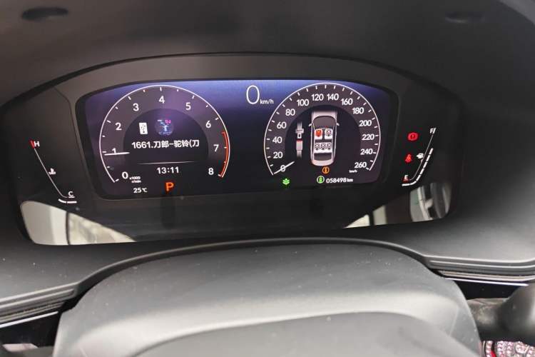 Used Honda Integra 2022 240TURBO CVT Technology Edition Odometer Close Up
