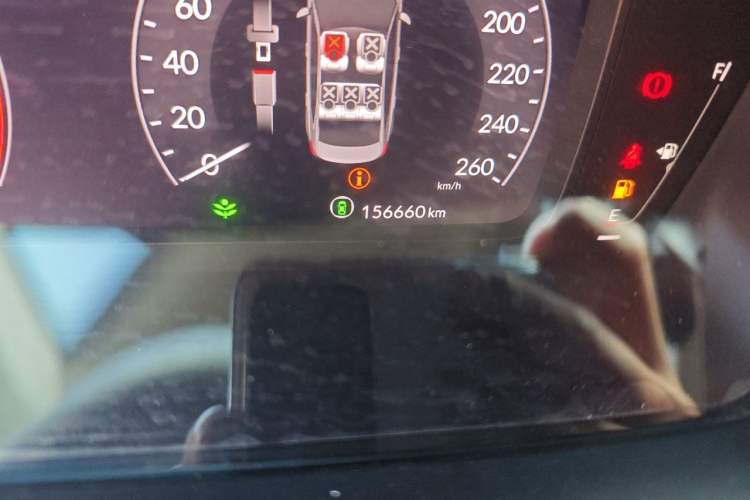 Used Honda Integra 2022 240TURBO CVT Technology Edition Odometer Close Up