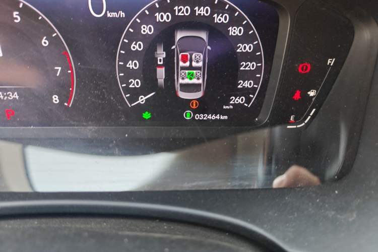 Used Honda Integra 2022 240TURBO CVT Phantom Night·Tech Edition Odometer Close Up