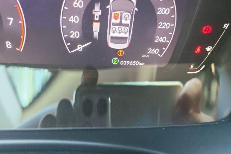 Used Honda Integra 2022 240TURBO CVT Luxury Edition Odometer Close Up