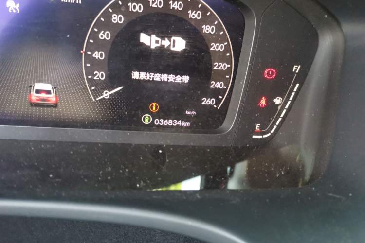 Used Honda Integra 2022 240TURBO CVT Luxury Edition Odometer Close Up