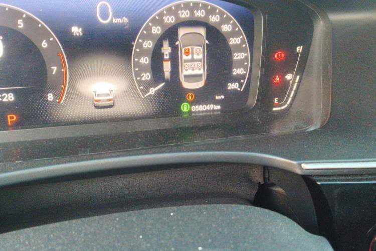 Used Honda Integra 2022 240TURBO CVT Prestige Edition Odometer Close Up