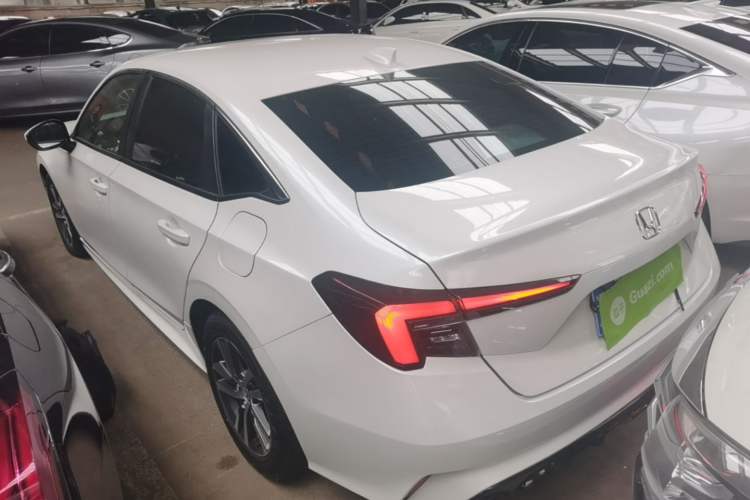 Used Honda Integra 2022 240TURBO CVT Technology Edition Rear Left 45 Deg