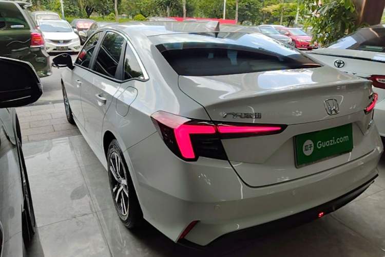 Used Honda Integra 2022 240TURBO CVT Phantom Night Luxury Edition Rear Left 45 Deg