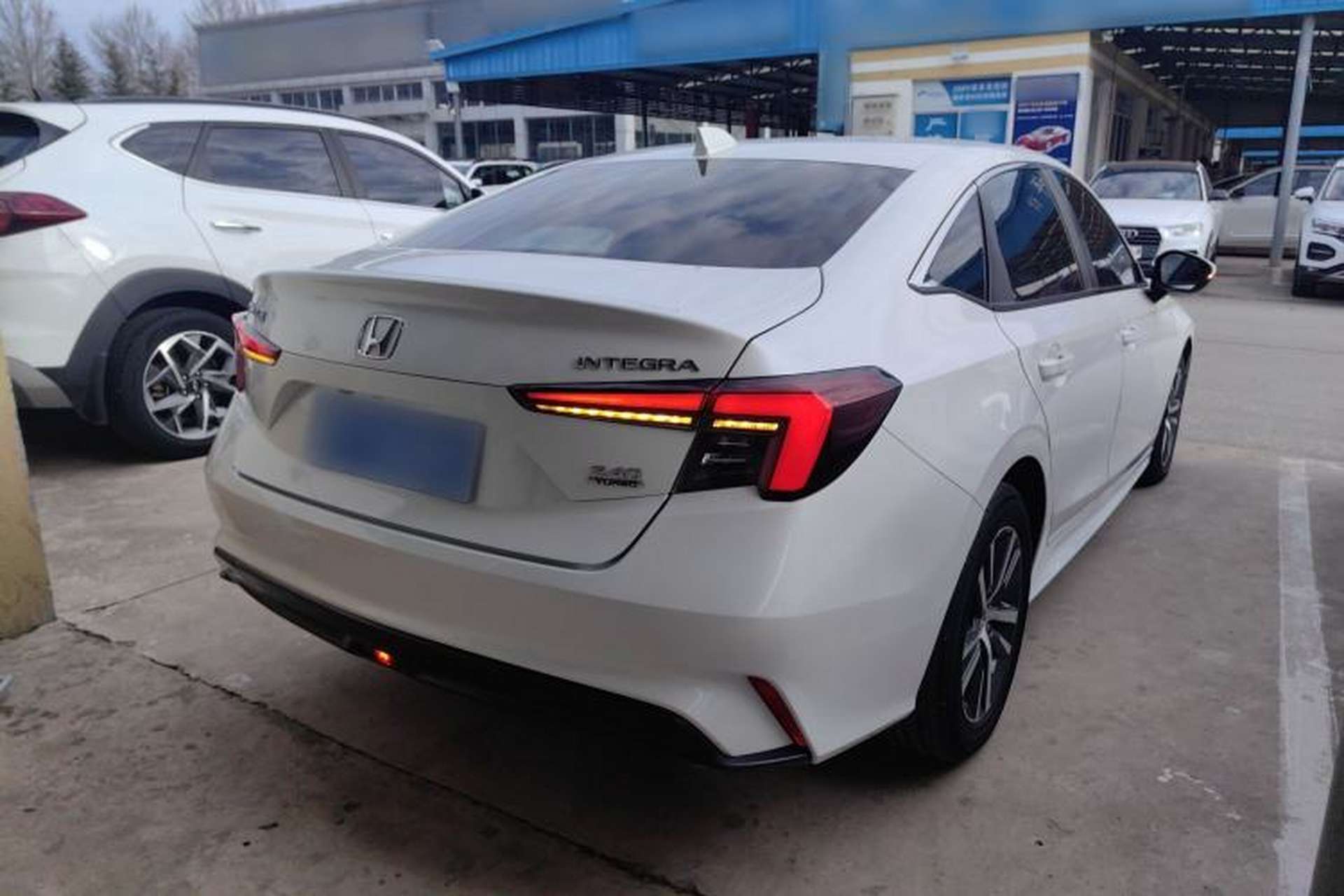 Used Honda Integra 2022 240TURBO CVT Technology Edition Rear Right 45 Deg