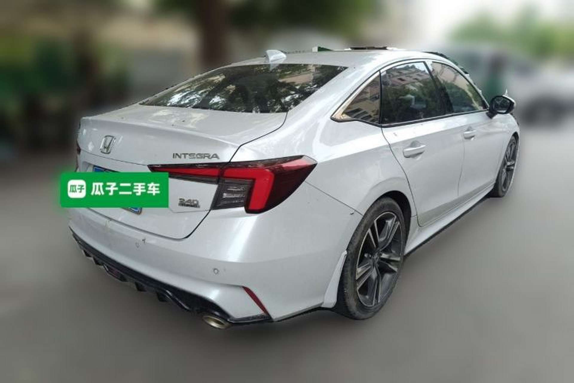 Used Honda Integra 2022 240TURBO CVT Prestige Edition Rear Right 45 Deg