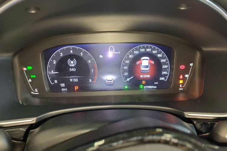 Used Honda Integra 2022 240TURBO CVT Prestige Edition Odometer Close Up