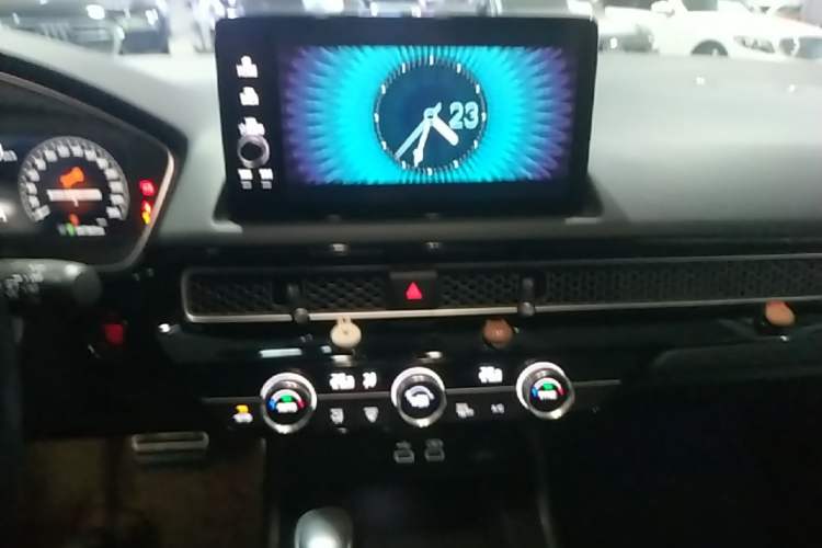 Used Honda Integra 2023 HATCHBACK 240TURBO CVT Phantom Night Luxury Edition Audio And AC Panel
