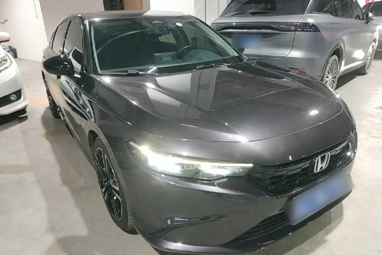 Used Honda Integra 2023 HATCHBACK 240TURBO CVT Phantom Night Luxury Edition Front Right 45 Deg