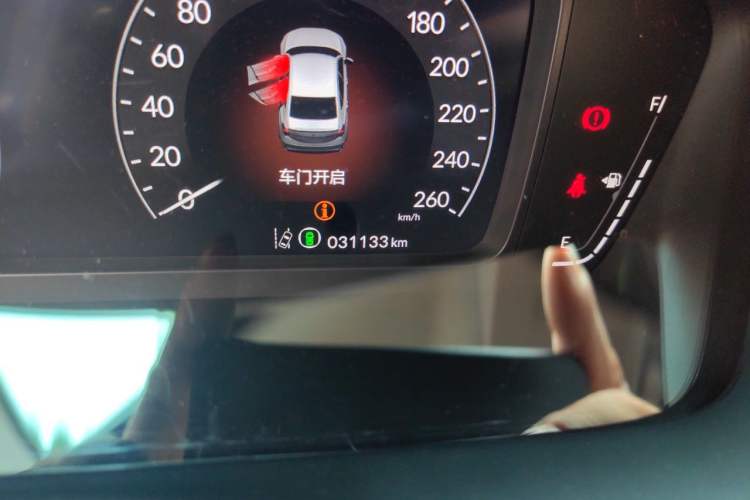 Used Honda Integra 2023 240TURBO CVT Luxury Edition Odometer Close Up