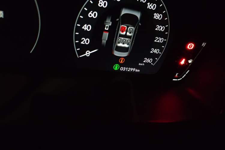 Used Honda Integra 2023 240TURBO CVT Tech Edition Odometer Close Up