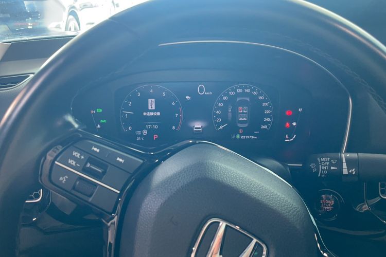 Used Honda Integra 2023 240TURBO CVT Luxury Edition Odometer Close Up