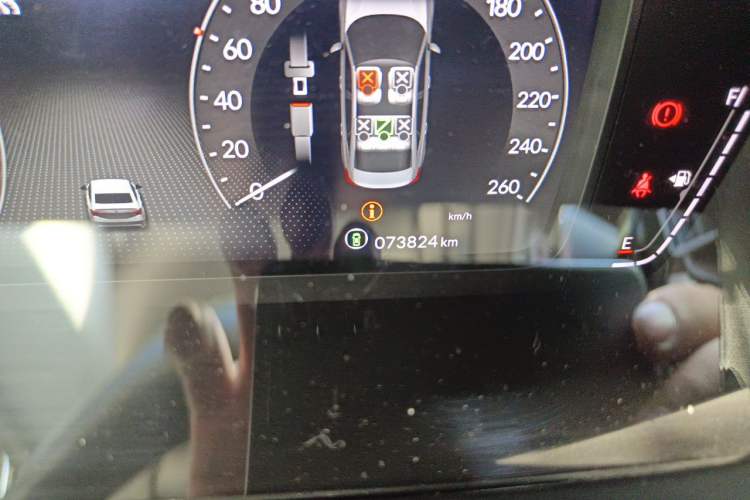 Used Honda Integra 2023 240TURBO CVT Smart Enjoyment Version Odometer Close Up