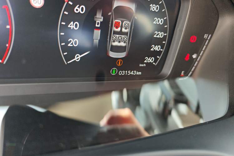 Used Honda Integra 2023 240TURBO CVT Leading Edition Odometer Close Up