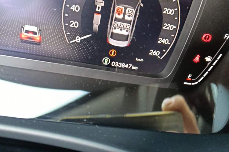Used Honda Integra 2023 240TURBO CVT Leading Edition Odometer Close Up