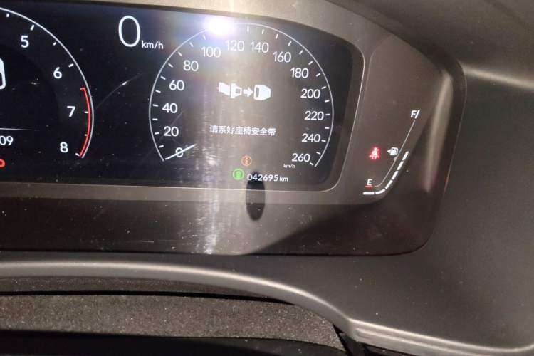 Used Honda Integra 2023 240TURBO CVT Leading Edition Odometer Close Up