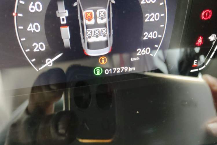 Used Honda Integra 2023 240TURBO CVT Leading Edition Odometer Close Up