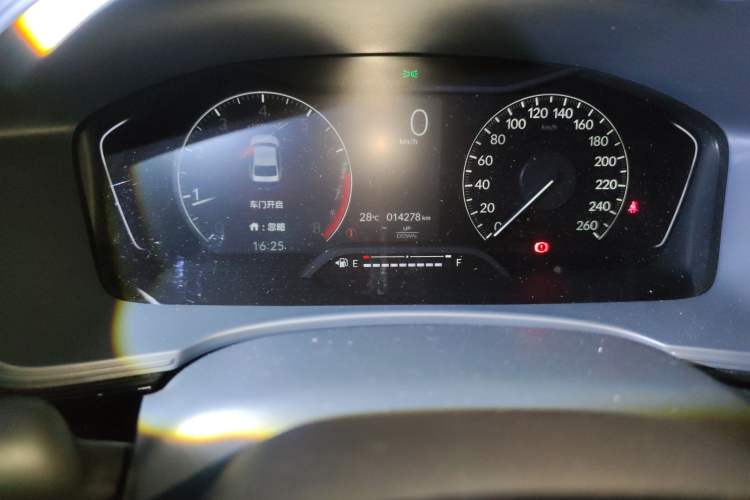 Used Honda Integra 2023 240TURBO Manual Exclusive Edition Odometer Close Up