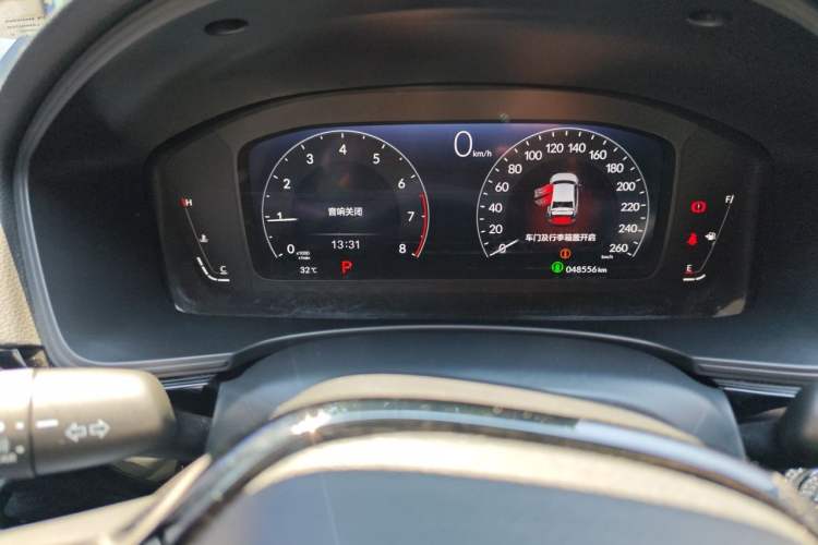 Used Honda Integra 2023 240TURBO CVT Leading Edition Odometer Close Up