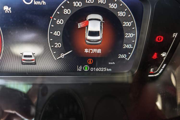Used Honda Integra 2023 240TURBO CVT Phantom Night·Luxury Edition Odometer Close Up