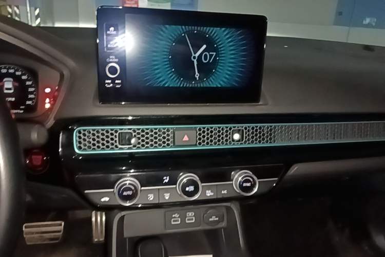 Used Honda Integra 2023 240TURBO CVT Phantom Night · Tech Edition Audio And AC Panel